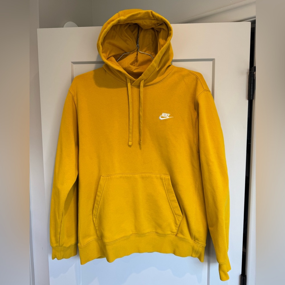 Nike Men's Mustard Hoodie
